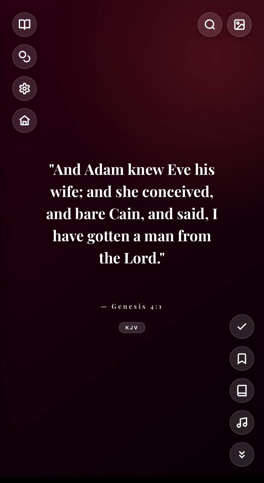 Verse Bible Jacob picture mode screenshot
